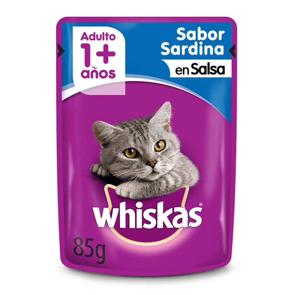 DISPLAY POUCH WHISKAS SARDINA 85 G (12 UNID)1