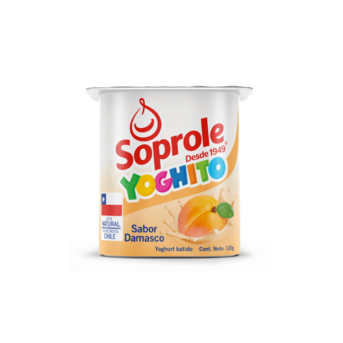 YOGUITO DAMASCO SOPROLE 120G1