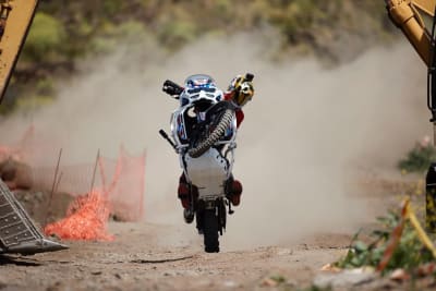Africa Twin al límite