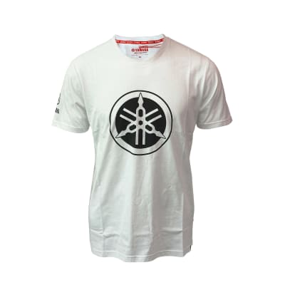 YAMAHA - POLERA HOMBRE DIAPASON BLANCA