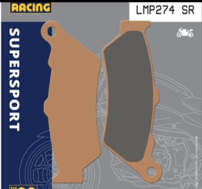 AP RACING - PASTILLAS FRENO, JGO. TRASE.