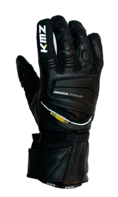 KMZ - GUANTES LARGOS SAVAGE NEGRO