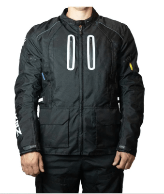 KMZ - CHAQUETA LARGA SAVAGE NEGRO