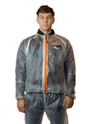 KMZ - CHAQUETA IMPERMEABLE WATER TRANSPARENTE