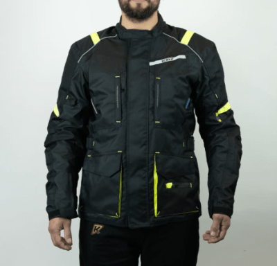 KMZ - CHAQUETA CHUNGUNGO NEGRO/AMARILLO