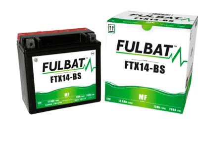 FULBAT - BATERIA FTX14 BS 12 VOLT 12 AMP 200 CCA