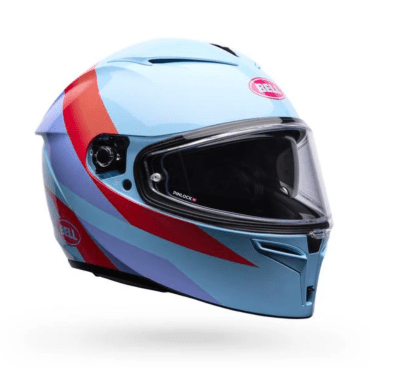 BELL - CASCO LITHIUM PASSION AZUL CLARO