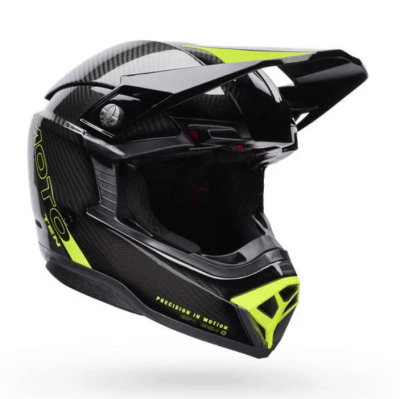 BELL - CASCO SPHERICAL MOTO-10 GRIS/AMARILLO