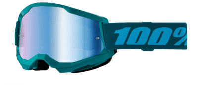 100% - ANTIPARRA 100% STRATA GOOGLE STONE - MIRROR BLUE LENS