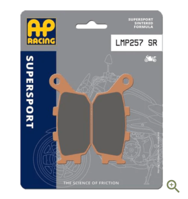 AP RACING - LMP257 SR PASTILLAS DE FRENO TRASERO