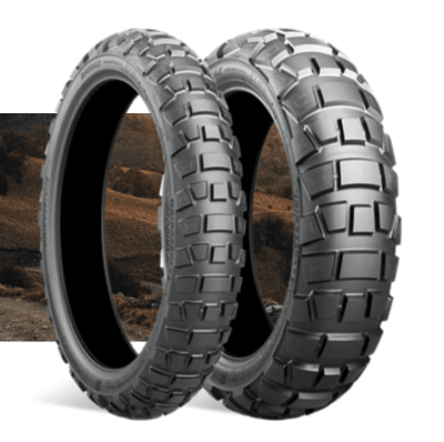 BRIDGESTONE - NEUMATICO BATTLAX AX41 ADVENTURE CROSS 120/70-R19 MC 60 Q