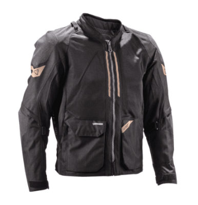 LEATT - CHAQUETA ADV CORTA FLOWTOUR 4.5 STEALTH