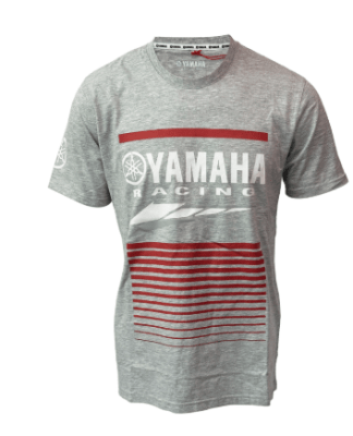 YAMAHA - POLERA M/C RACING HOMBRE GRIS