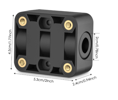 BESTLAS - SOPORTE CUADRADO PANTALLA (12 MM Y 18MM)