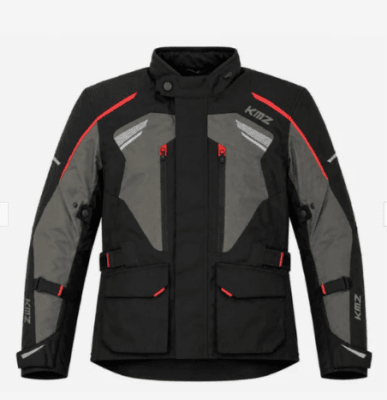 KMZ - CHAQUETA DOWNHILL GRIS/NEGRO