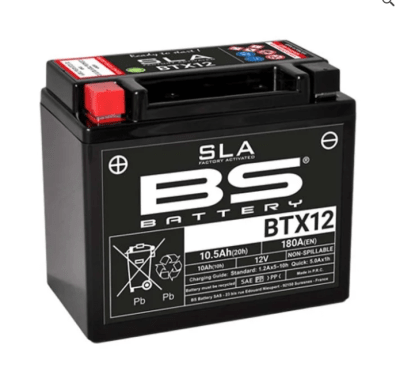 BS BATTERY - BATERIA BTX12