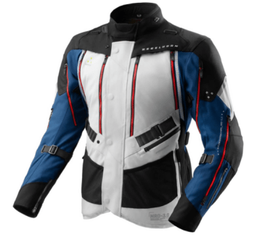 REBELHORN - CHAQUETA HARDY 3.0 BLUE/GRAY/RED