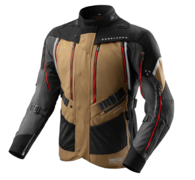 REBELHORN - CHAQUETA HARDY 3.0 DESERT/GEY/RED