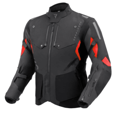 REBELHORN - CHAQUETA HIKER IV BLACK/DARK GREY/RED