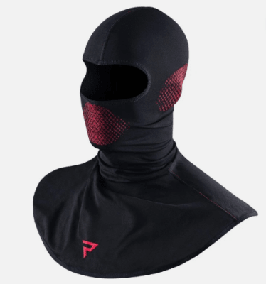 REBELHORN - BALACLAVA THERM 2 THERMOACTIVE NEGRO/ROJO