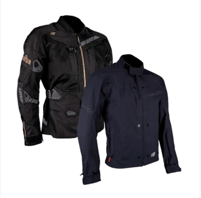LEATT - CHAQUETA ADV FLOWTOUR 7.5 STEALTH
