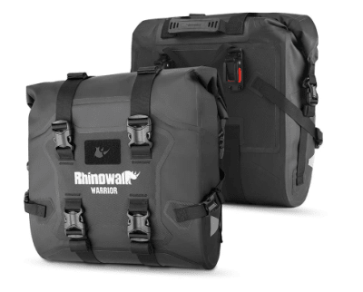 RHINOWALK - SET BOLSOS LATERALES 24L WARRIOR IMPERMEABLES