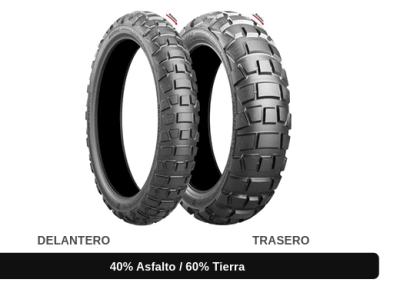 BRIDGESTONE - NEUMATICO AX41 110/80-19 59Q BATTLAX ADVENTURE CROSS