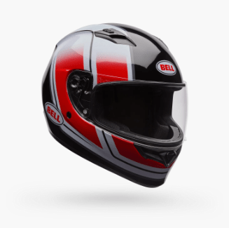 BELL - CASCO QUALIFIER GRID BLANCO/ROJO