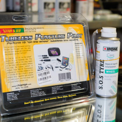 KIT REPARA PINCHAZOS CON COMPRESOR