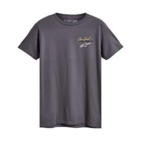POLERA FLAGGED CHARCOAL
