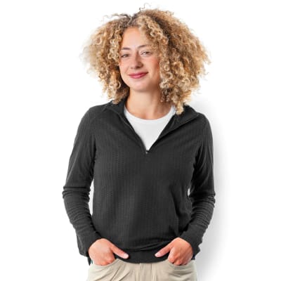 MICROPOLAR FENIX NEGRO MUJER