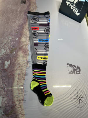 BIGTRAIL - CALCETIN THE LINES VERDE