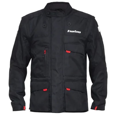 CHAQUETA CROSSOVER NEGRA