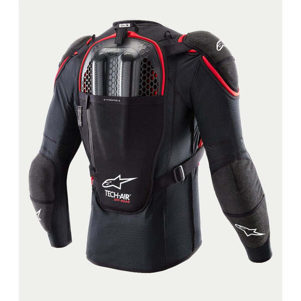 ALPINESTARS - TECH-AIR OFF - ROAD SYSTEM NEGRO - ROJO2