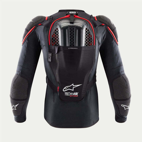 ALPINESTARS - TECH-AIR OFF - ROAD SYSTEM NEGRO - ROJO4