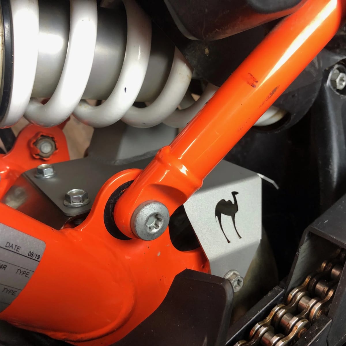 NORDEN AISLADOR DE CALOR SHOCK KTM 790/890 BLACK4