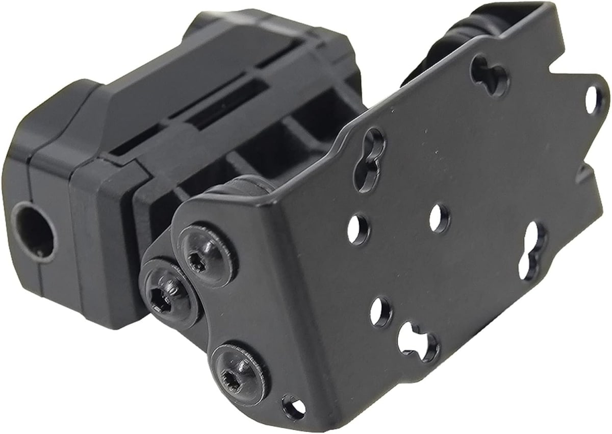 SOPORTE DE PANTALLA CARPLAY TENERE 700 - AFRICA TWIN  (ABRAZADERA DE BARRA 10/16MM)1