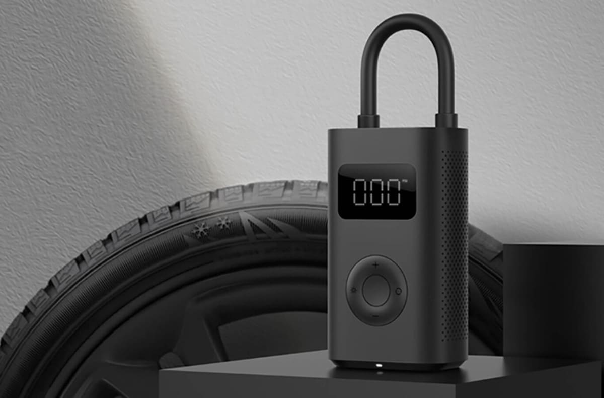 XIAOMI - COMPRESOR DE AIRE - XIAOMI MJCQB05QJ gris 5V PORTATIL1