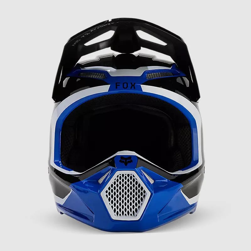 FOX - CASCO V1 NITRO AZUL3