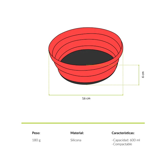 SET DE 2 BOWL PLEGABLES LUCUMA5