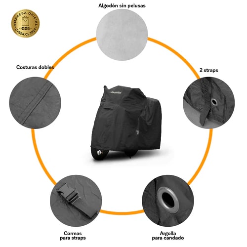 COBERTOR DELUXE IMPERMEABLE TOP CASE4