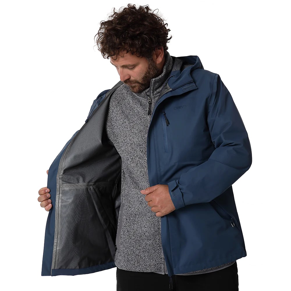CHAQUETA IMPERMEABLE JASPER AZUL3
