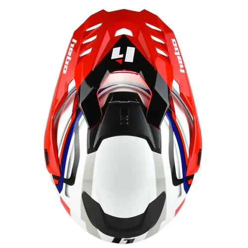 CASCO INTEGRAL PANAM BLANCO/AZUL/ROJO4