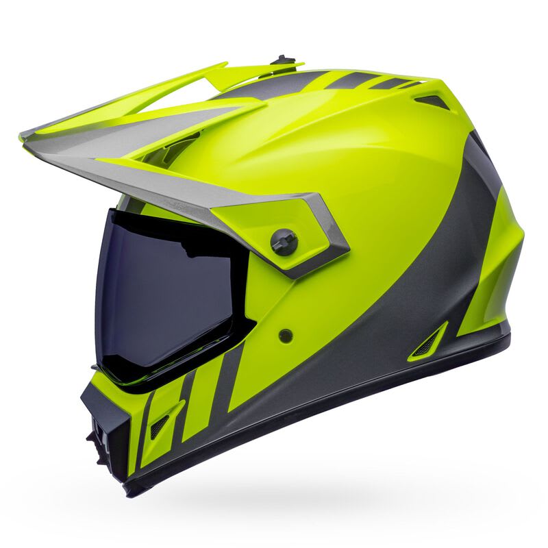 CASCO MX-9 ADV DASH GLOSS HI-VIZ2
