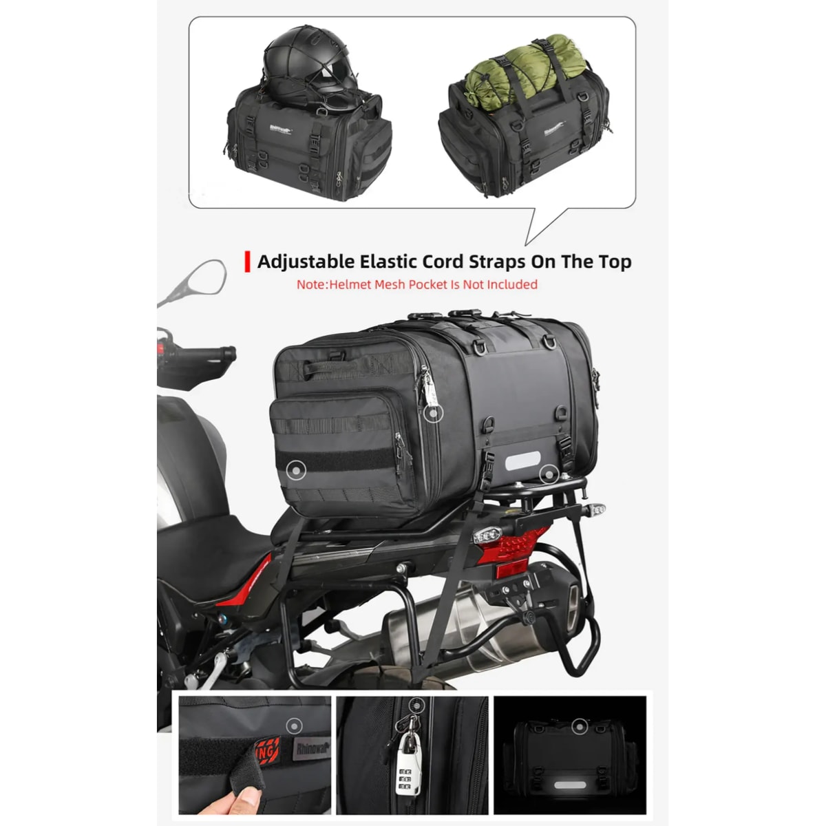 BOLSO DE COLA 40 A 60 LITROS - NEGRO3