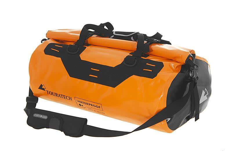 TOURATECH - BOLSO ADVENTURE RACK PACK TAMAóO L. 49 LT NARANJA/NEGRO IMPERMEABLE -1