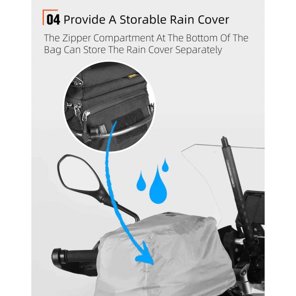 BOLSO ESTANQUE 9L (INCLUYE BOLSO AGUA DE 1.5) IMPERMIABLE6