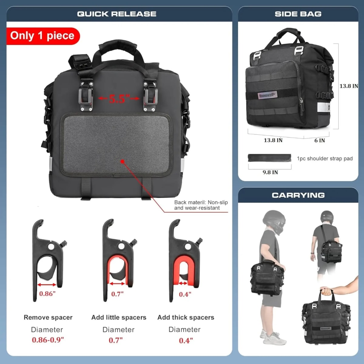 BOLSO LATERAL 20L - NEGRO4