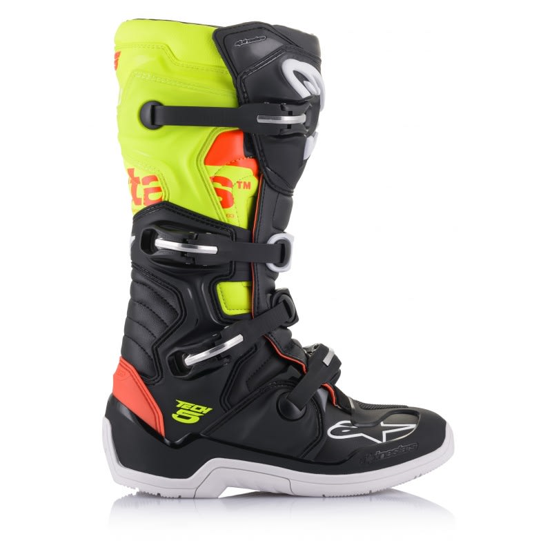 BOTA ALPINESTARS TECH 5 YELLOW FLUO1