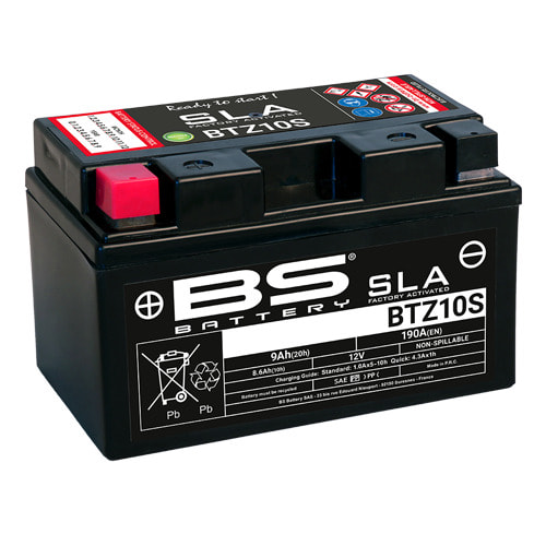 BS BATTERY - BATERIA BTZ10S - KTM 790/890 Y HQV NORDEN 9011